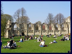 Museum Gardens 05 - Ruins of St Marys Abbey